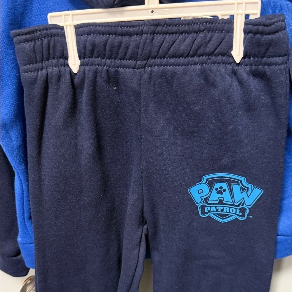 Blue and Black Paw Patrol Hoodie Set for boys